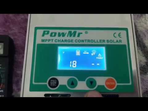 Видео: Обзор MPPT контроллера PowMR 60A