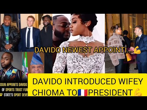 Видео: ДАВИДО И ЕГО СУПРУГА МИССИС ЧИОМА ВСТРЕЧАЮТСЯ С ПРЕЗИДЕНТОМ ФРАНЦИИ 🇫🇷ВКЛЮЧАЯ КП ШАРОН И ДРУГИХ #...