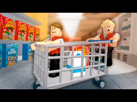 Видео: ПОБЕГ ИЗ СУПЕРМАРКЕТА В РОБЛОКС! | Roblox