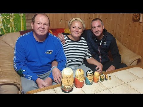 Видео: ВЛОГ#Встреча с друзьями в Германии#осень#топим дровами#Подписчики#часть2