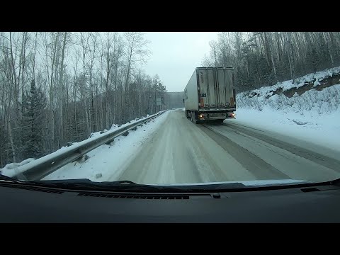 Видео: Daihatsu Hijet. Дорога Владивосток-Новосибирск. День четвертый.