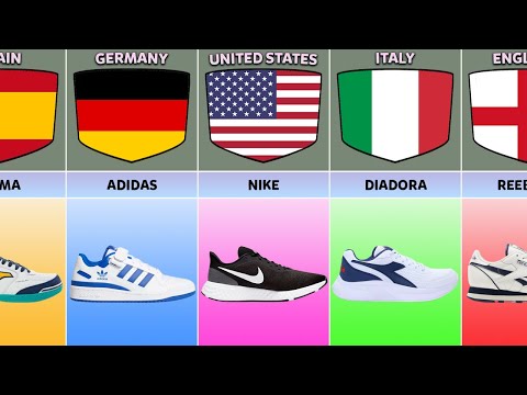 Видео: Список брендов обуви из разных стран