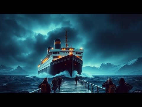 Видео: Огромный лайнер исчезает в океане.Смогут ли люди спастись или они в опастности.Ужастик_Исчезнувшие💥