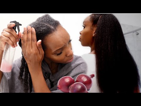 Видео: Я ПОПРОБОВАЛА ЛУКОВЫЙ СОК ДЛЯ ЕСТЕСТВЕННОГО РОСТА ВОЛОС! ДЕЙСТВИТЕЛЬНО ЛИ ЭТО РАБОТАЕТ?!