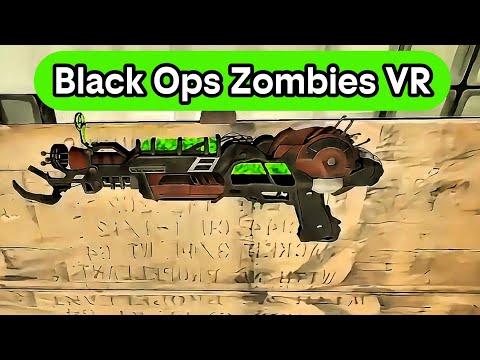Видео: Black Ops Zombies VR — Где мой бластер?