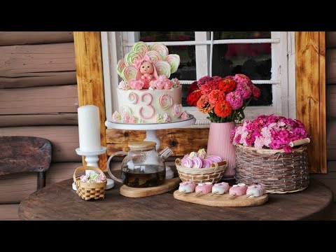 Видео: День рождения Доченьки!