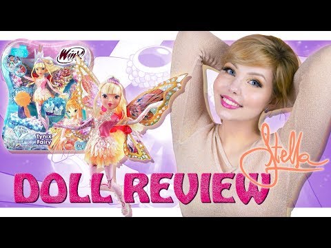 Видео: Коллекция Tynix Fairy: обзор куклы Стелла Винкс (Witty Toys) | Stella of Winx Club doll review