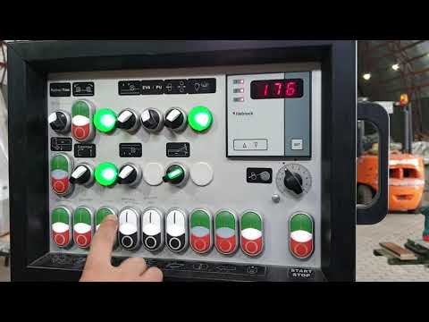 Видео: Кромкооблицовочный станок б/у Hebrock AKV 3006 DK-F