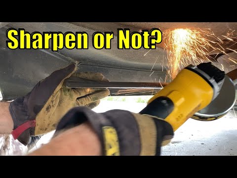 Видео: 3 причины затачивать лезвия кустореза | Как затачивать лезвия кустореза