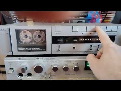 Видео: Кассетная дека Akai CS-F14 Japan