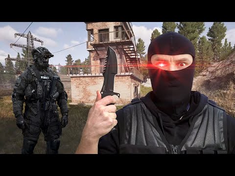 Видео: ПСИХ С НОЖОМ в Arena Breakout Infinite (не Тарков)