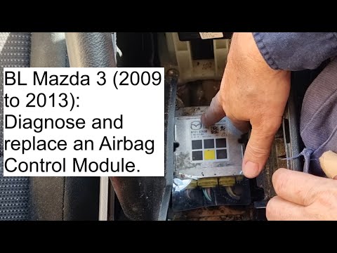 Видео: BL Mazda 3 (2009–2013): Как диагностировать и заменить неисправный модуль управления подушками бе...