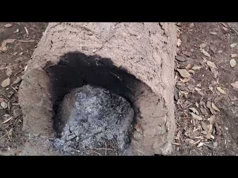 Видео: Обжиг керамики хворостом.