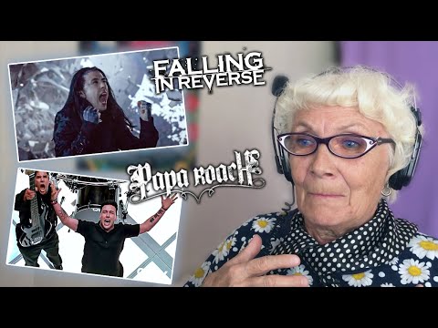 Видео: Falling in Reverse - Last Resort (Reimagined) РЕАКЦИЯ БАБУШКИ ХЕЙТЕР | Papa Roach - Last Resort