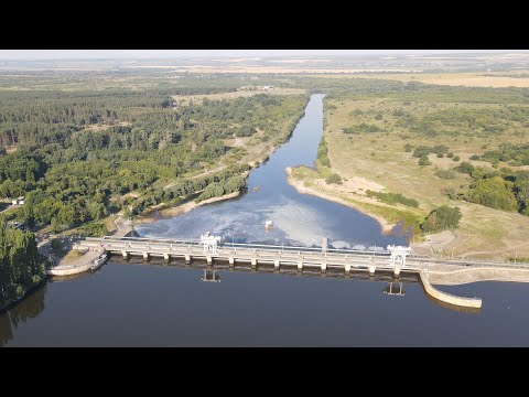 Видео: Воронеж с квадрокоптера. Воронежская АЭС. Дамба.