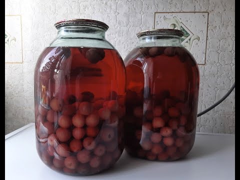 Видео: Компот из черешни на зиму + заморозка черешни