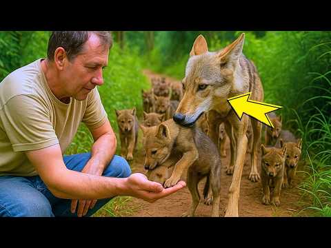 Видео: ДВАДЦАТЬ ВОЛЧАТ пришли к дому старика… Но ПРАВДА, почему они появились, потрясла всех!