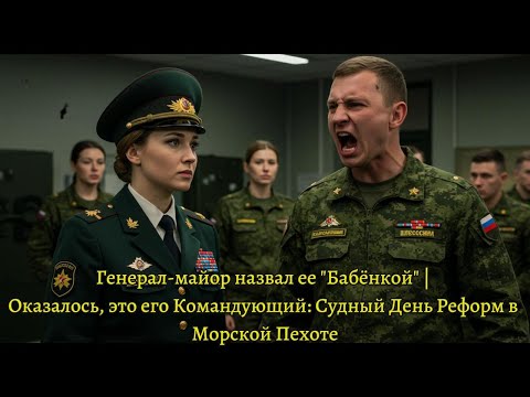 Видео: Командующий: Сказал "Бабёнка" генералу-полковнику! Шокирующий финал зарвавшегося генерала.