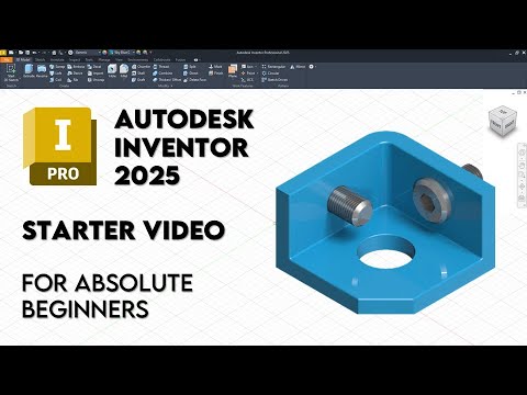 Видео: Autodesk Inventor 2025 | Основы для начинающих | 30-минутное руководство по 3D-проектированию | П...