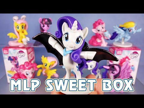 Видео: ТРЕТЬЯ волна My Little Pony из Sweet Box - обзор фигурок