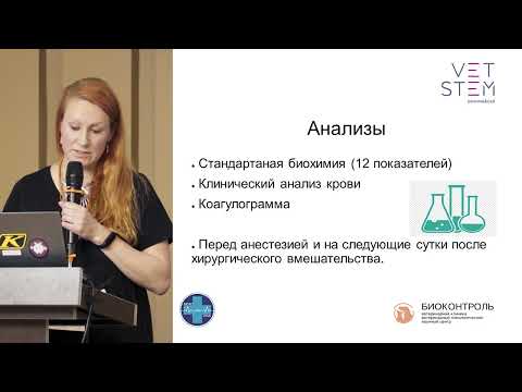 Видео: Лекция ветеринарного врача, анестезиолога-реаниматолога Вдовиной Дарьи Александровны о "Везотил®"