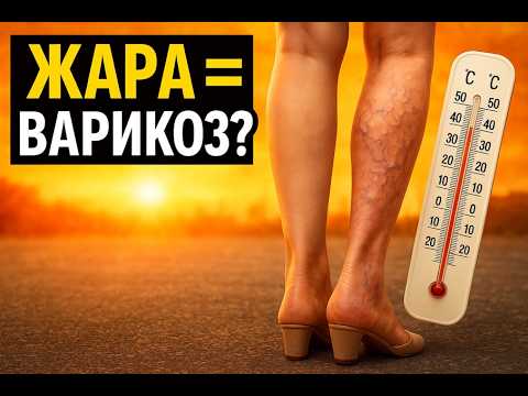 Видео: ОПАСНО ЛЕТОМ! Почему жара опасна для ваших вен — и как себя защитить?