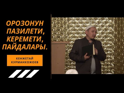 Видео: ОРОЗОНУН ПАЗИЛЕТИ,КЕРЕМЕТИ,ПАЙДАЛАРЫ. Кенжетай ажы Курманкожоев