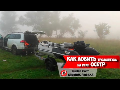 Видео: Рыбалка на СПИННИНГ в Подмосковье! Троллинг по реке Осетр. Щука, окунь, судак!