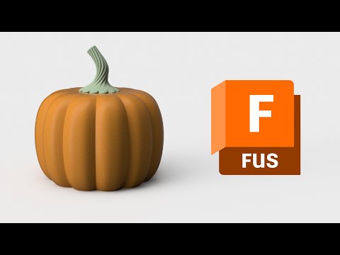 Видео: Учебное пособие по Fusion: проектирование и 3D-печать тыквы