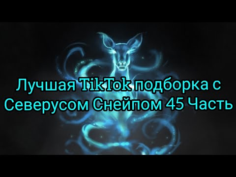 Видео: Лучшая TikTok подборка с Северусом Снейпом 45 Часть