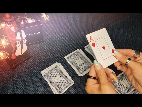 Видео: Пасьянс🃏АСМР Четыре туза Тихий голос