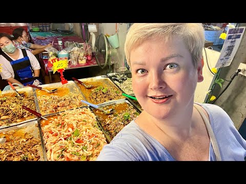 Видео: ЕДА за КОПЕЙКИ! САМЫЙ БОЛЬШОЙ РЫНОК ЕДЫ в Таиланде! Ночной рынок Тепразит в Паттайе и УЛИЧНАЯ ЕДА