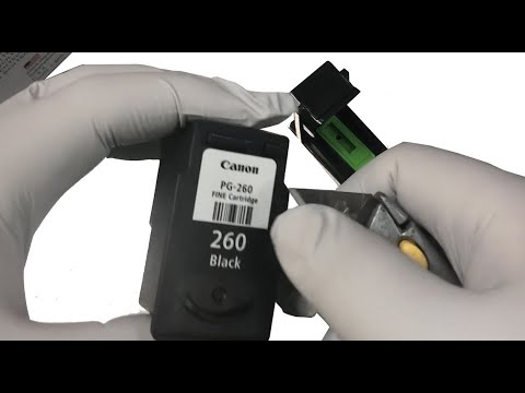 Видео: #1 Подробное руководство по заправке картриджей PG-260 CL-261 и Canon: 243 245 246 240 241
