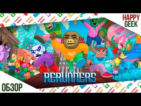 Видео: ReRunners - Race for the World (обзор красочного платформера на Андроид)