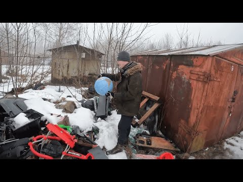Видео: УВЕЗЛИ ГАРАЖЫ И ОСТАВИЛИ КУЧУ БАРАХЛА