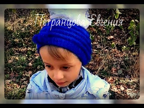 Видео: Полоска спицами