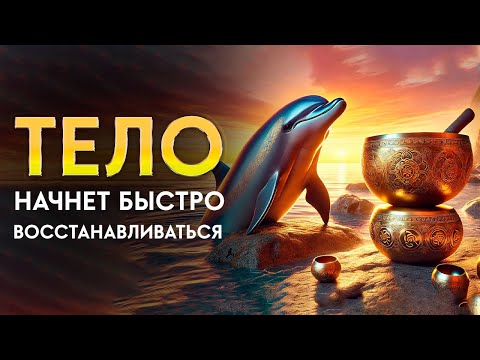 Видео: Это Очень МОЩНО! Действует СРАЗУ! ☀️ Тело Начнет Себя Лечить | Целебные Звуки Дельфинов