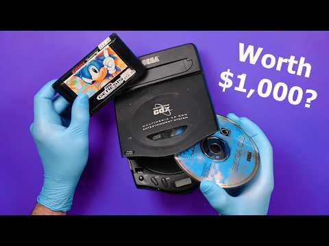 Видео: Я купил СЛОМАННУЮ Sega CDX стоимостью более 500 долларов.