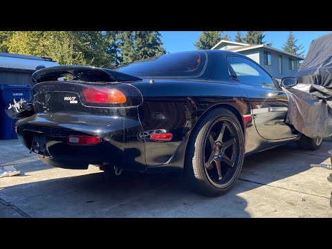 Видео: Ремонт 1995 Mazda RX7 FD RHD проект I реставрирую и пытаюсь завести легендарный роторный двигатель ￼