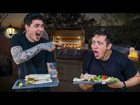 Видео: ГОТОВКА ВСЛЕПУЮ. Я И МАКС ВАЩЕНКО ГОТОВИМ ШАУРМУ.