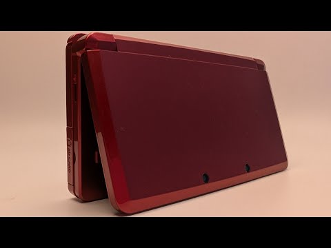 Видео: Nintendo 3DS (Metallic Red) №49. Обзор лота (демонстрация работы)