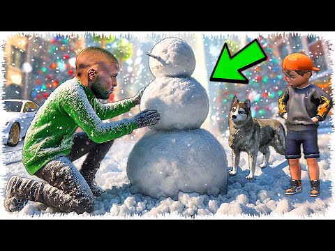 Видео: Джонни және алғашқы қар ☃️ (GTA V)
