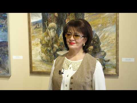 Видео: Индира Тедеева. Художник Виктор Цаллагов