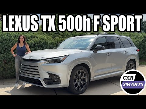 Видео: Какой он, новый Lexus TX 500h F-Sport 2025 года?