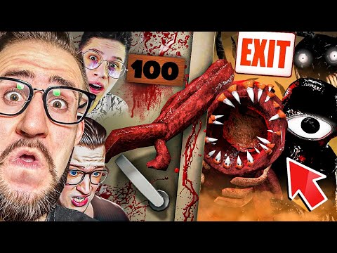 Видео: МЫ ПРОШЛИ ВСЕ 100 ДВЕРЕЙ В ROBLOX DOORS! РОБЛОКС ДВЕРИ ФИНАЛ...