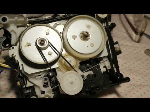 Видео: SHARP WF-939 ремонт лентопротяжек, размеры пасиков