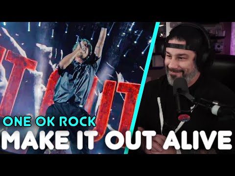 Видео: Реакция режиссера - One Ok Rock - «Make It Out Alive» (В ЖИВОМ РЕЖИМЕ)