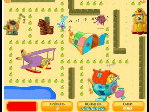 Видео: Прохождение игры Смешарики: Догоняня (Часть 4)