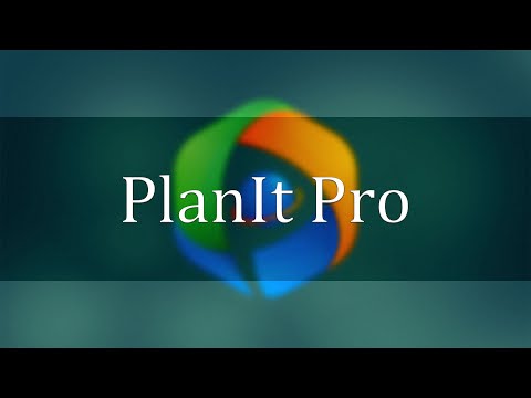 Видео: Видеомануал по работе с PlanIt Pro