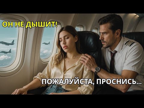 Видео: «Она просто спала в восьмом ряду пока у пилота не случился сердечный приступ на высоте 30 000 футов»